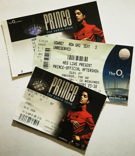 Prince ticket aftershow - prince, 2007