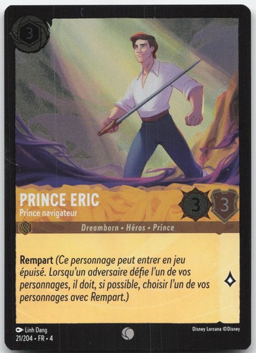 Carte lorcana prince - carte,