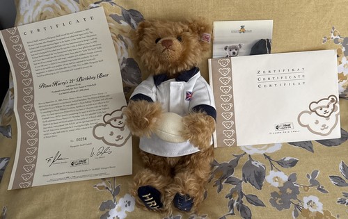 Scatola steiff principe harry - scatola,