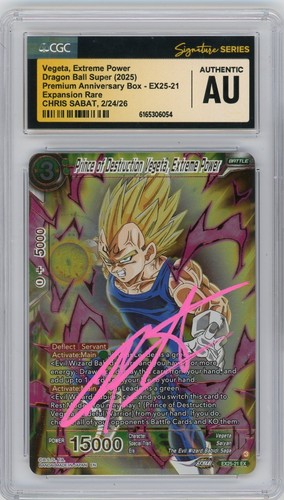 Cgc autentico chris - chris, sabat