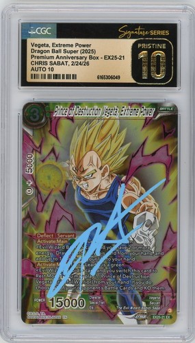 Cgc pristine auto chris - cgc,