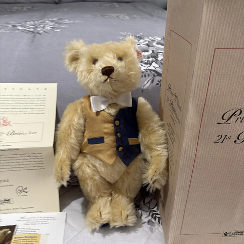 Orso compleanno steiff - orso,